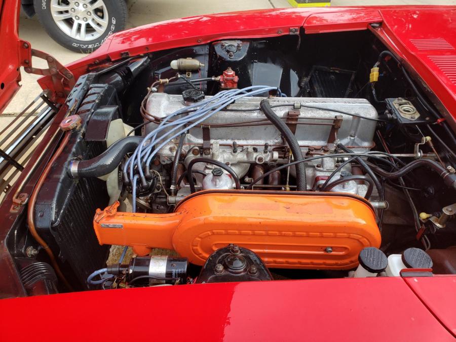 Моторный отсек Datsun 240Z 5-Speed Project (HS30) 1971 года  (фото 75 из 91)